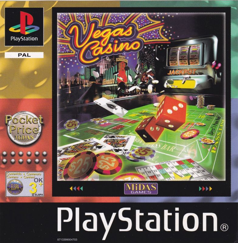 Vegas Casino box art for Playstation